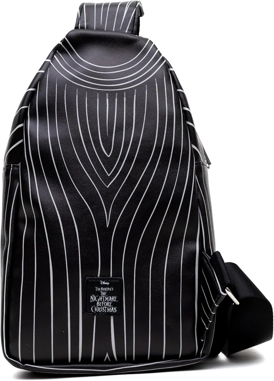 Disney Bag, Cross Body, The Nightmare Before Christmas NBC Jack Skellington, Vegan Leather, Black