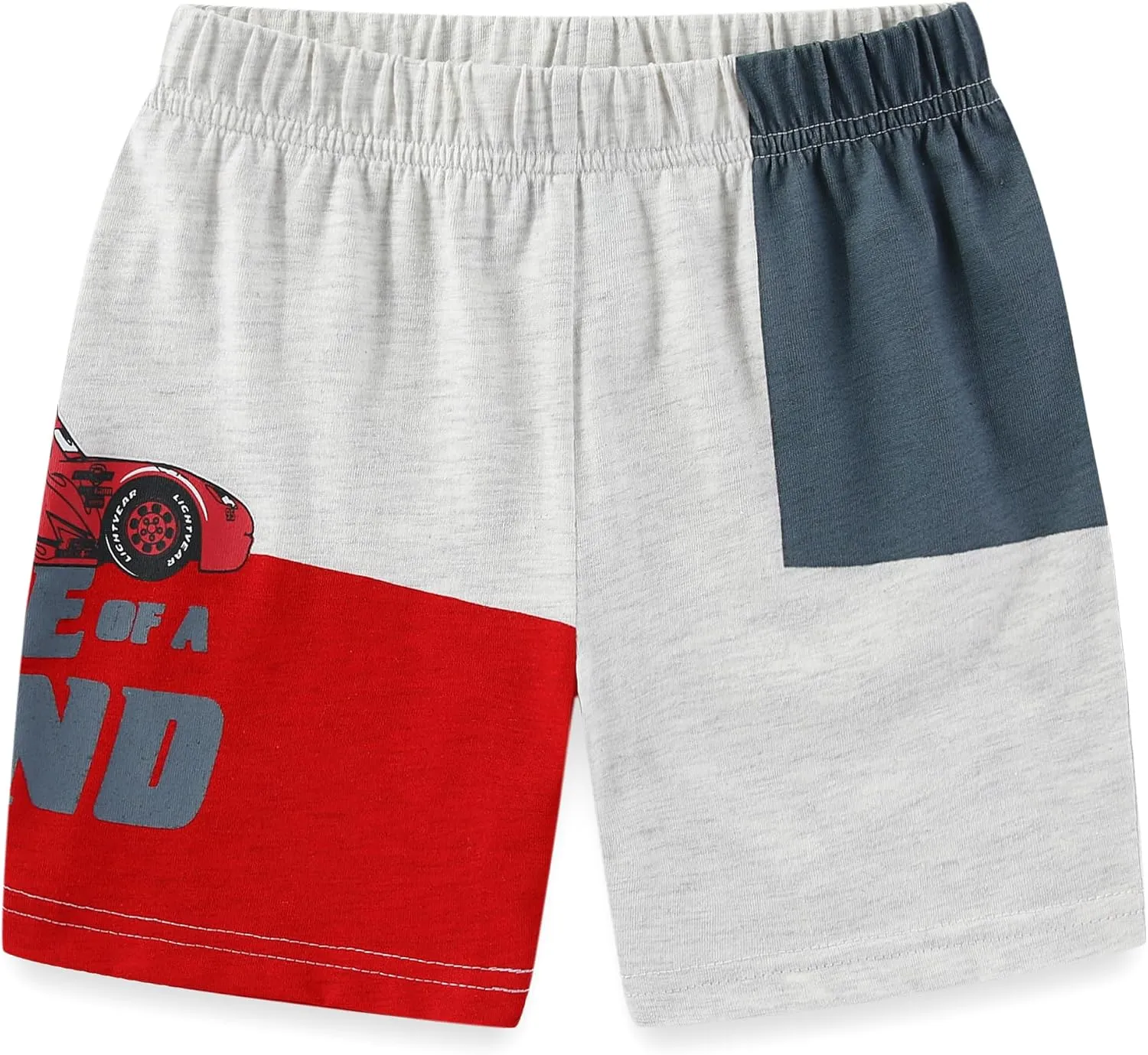Disney Cars Lightning McQueen Boys 2 Piece Short Sleeve T-Shirt and Shorts Set for Toddler and Big Kids