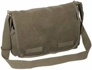 Everest 15 in. Cotton Canvas Messenger Bag