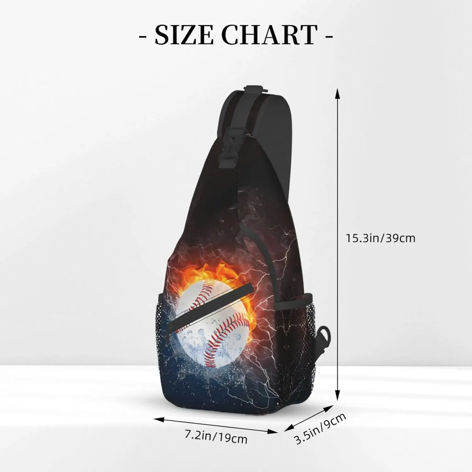 Fashion Chest Sling Bag For Women Men Adjustable Strap Crossbody Shoulder Backpack Hiking Travel Fashion Unisex Daypack