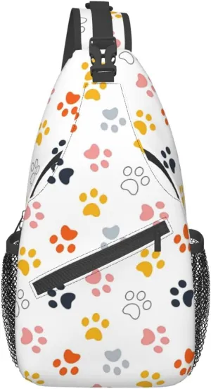 Fashion Chest Sling Bag For Women Men Adjustable Strap Crossbody Shoulder Backpack Hiking Travel Fashion Unisex Daypack