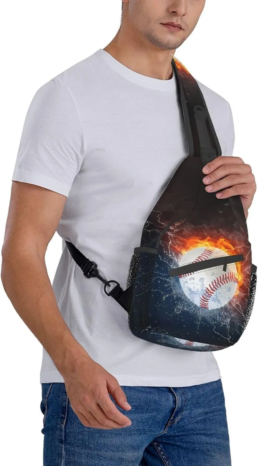 Fashion Chest Sling Bag For Women Men Adjustable Strap Crossbody Shoulder Backpack Hiking Travel Fashion Unisex Daypack