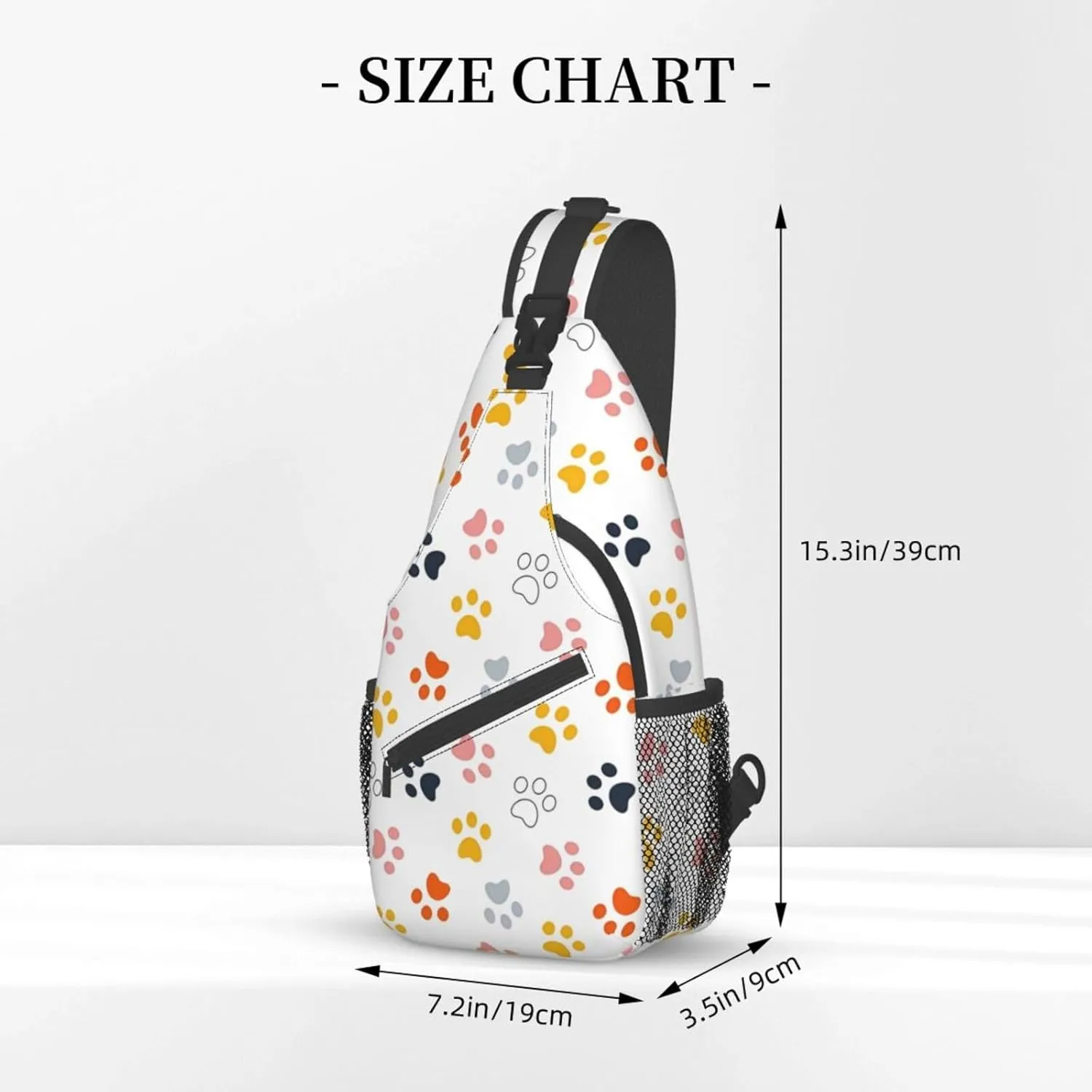 Fashion Chest Sling Bag For Women Men Adjustable Strap Crossbody Shoulder Backpack Hiking Travel Fashion Unisex Daypack
