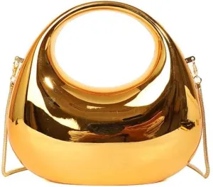 Fashion Handbag Purse for Women, Top Handle Bag Fashion Grunge Crossbody Bag Y2K Trendy Shoulder Handbags Women (champagne)