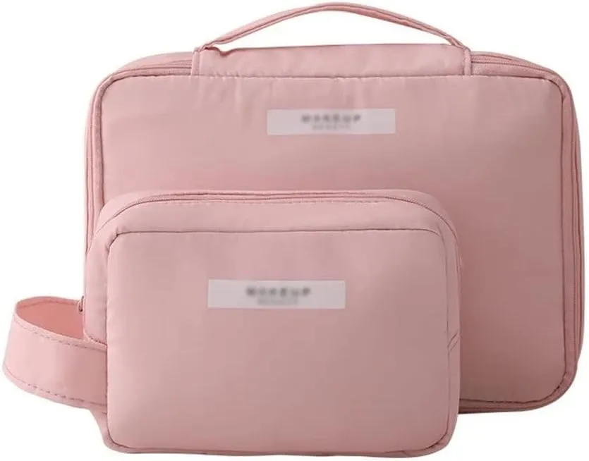 Fashion Large-Capacity Cosmetic Bag Storage Bag Female Travel Toiletry Bag Portable Cloth Storage Bag Portable