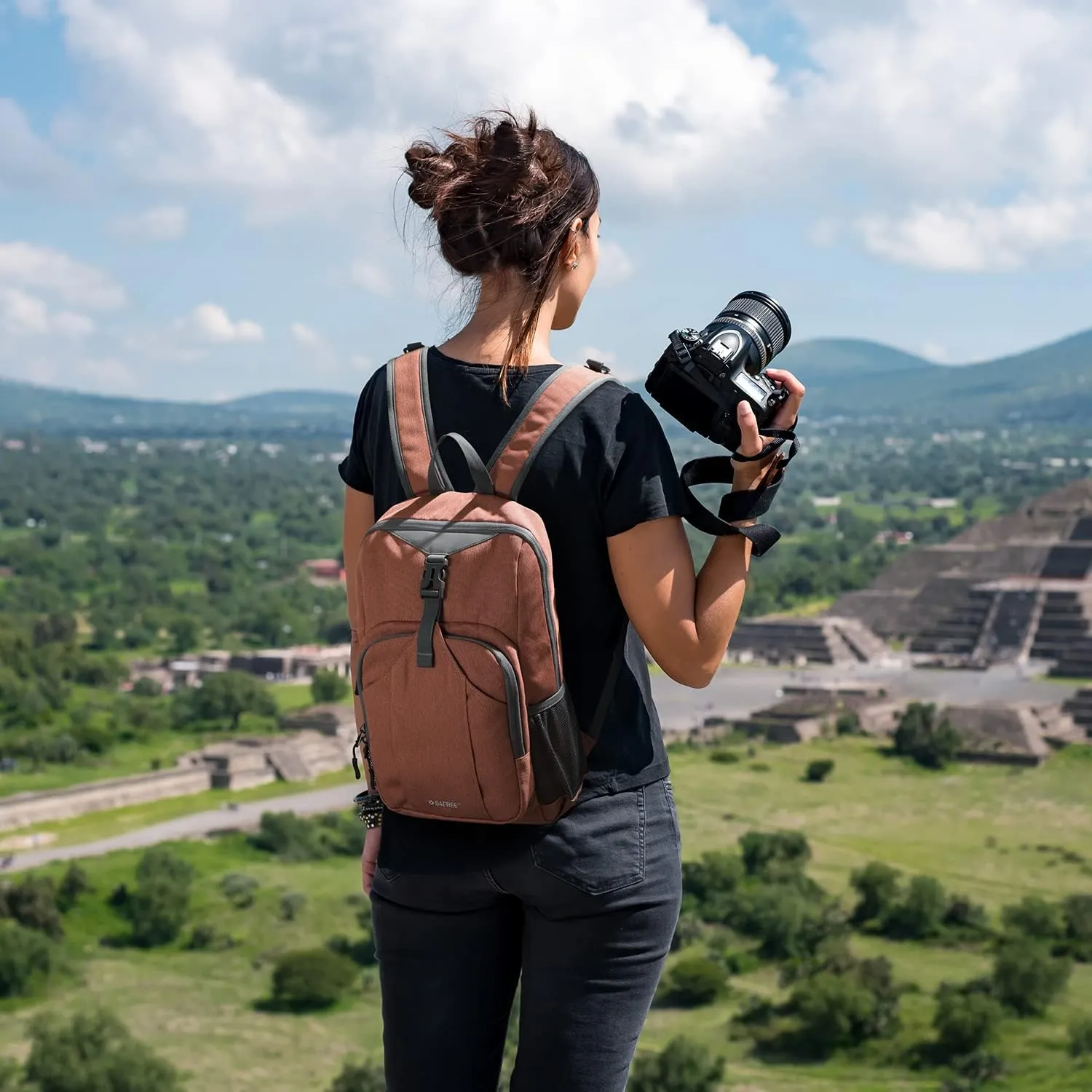 G4Free Mini 10L Hiking Daypack Small Hiking Backpack Cycling Compact Shoulder Backpack Outdoor for Men Women