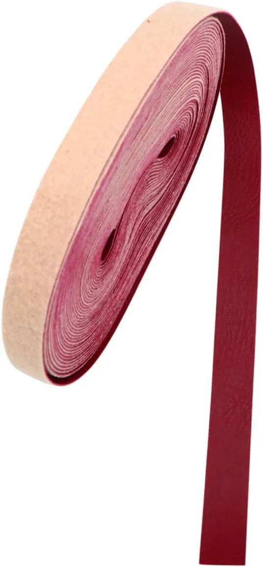 Gadpiparty 1 Roll 10 PU Leather Strip for DIY Sewing Costume Cord Strap Bag Accessories Versatile Plush Pouch Material for Creative Projects and Fashionable Designs