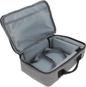 Gadpiparty Projector Carrying Case Photo Printer Storage Handbag Zipper Closure Small Portable for Cp1300
