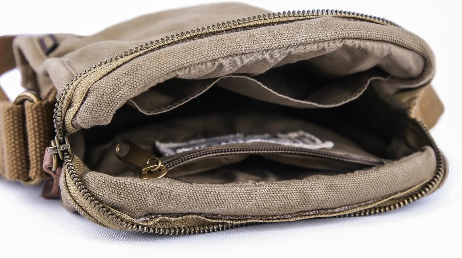 Gootium Small Canvas Cross Body Messenger Bag