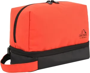 GOX Mens Toiletry Travel Bag Dopp Kit Case Water-resistant Shaving Bag for Toiletries Accessories Portable toiletry bag for Brushes Tools (Orange)