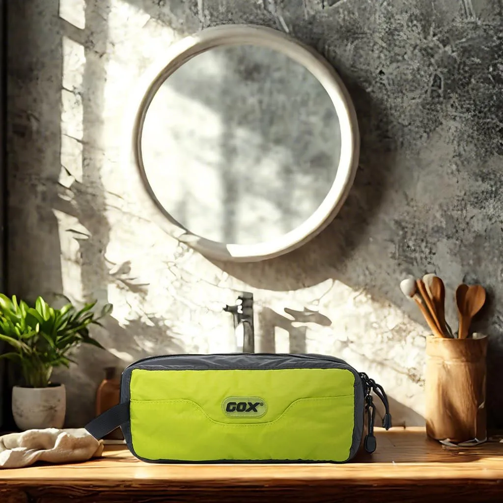 GOX Travel Toiletry Bag Dopp Kit Case for Men Multifunction Packing Organizer Pouch