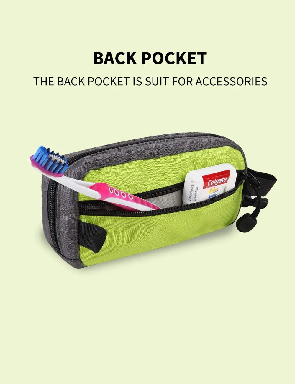 GOX Travel Toiletry Bag Dopp Kit Case for Men Multifunction Packing Organizer Pouch