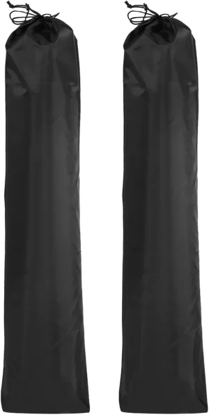 HARFINGTON 2pcs Camp Chair Replacement Bag 31" x 8" Large Nylon Foldable Carrying Bag Outdoors Folding Chair Cover Tripod Case with Shoulder Strap for Outdoor Camping Sports, Black