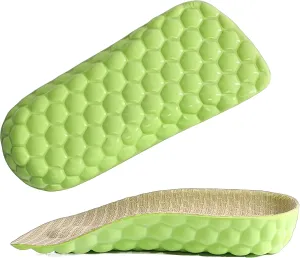 Height Increase Foot Comfort Insoles, Anti-Slip Boost Soft Arch Support Shoe Inserts,Podiatrist Recommend Professional Durable Orthotics,Flat Feet Pronation Plantar Fasciitis Foot Pain Relieve