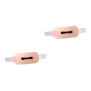 Hemoton 2pcs Warm Palace Belt Mini Griddle Pride Pin Lid Holder Slipper Winter Fluffy Shoe Inserts Nut Waterproof Carriage Double Cup Holder Thin Jaw Adjustable Wrench Plug Straw Pink Abs