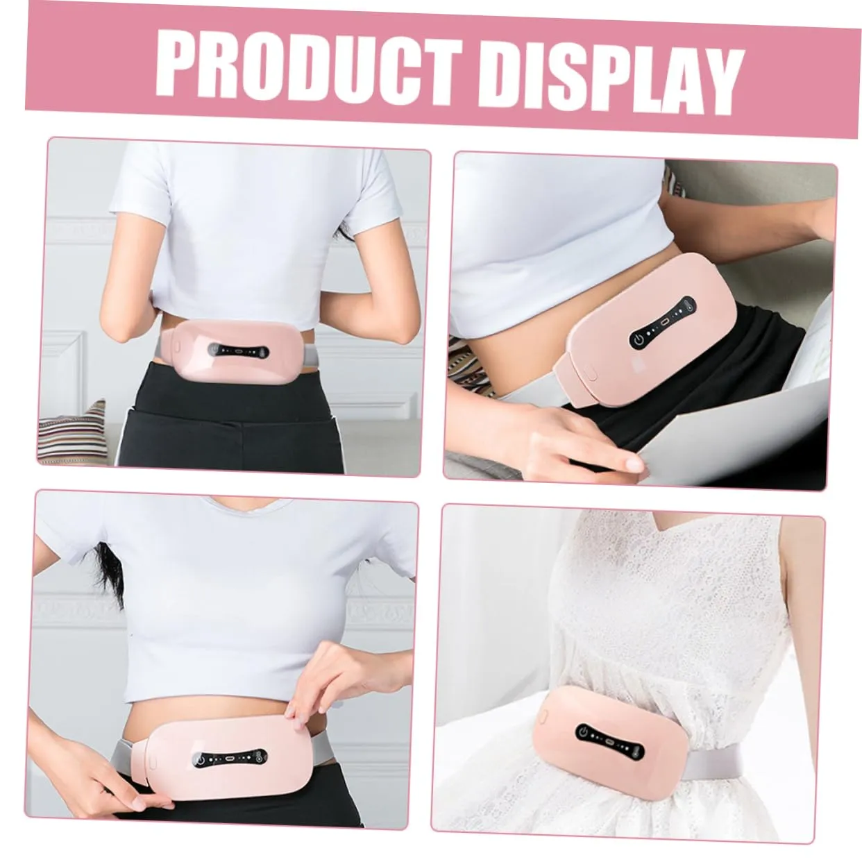 Hemoton 2pcs Warm Palace Belt Mini Griddle Pride Pin Lid Holder Slipper Winter Fluffy Shoe Inserts Nut Waterproof Carriage Double Cup Holder Thin Jaw Adjustable Wrench Plug Straw Pink Abs