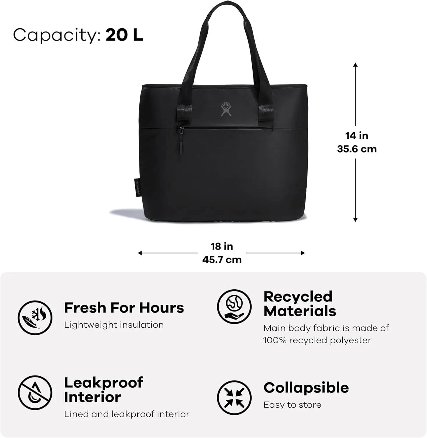 Hydro Flask 20 L Insulated Tote Fossil