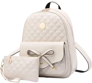 I IHAYNER Mini Backpack for Girls Gift, Backpack Purse for Teen Girls Mini Backpack, Travel Bag Bookbag Purse for Women, 2PCS