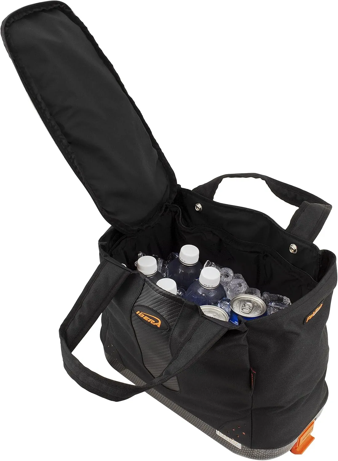 Ibera 2 in 1 Bike PakRak Insulated Cooler Trunk Bag, Bicycle Shopping Bag for Grocery, Hand/ Shoulder Bag