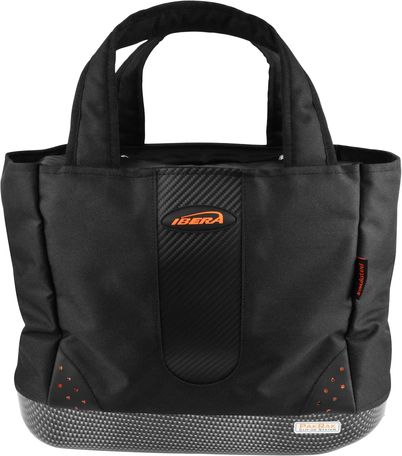 Ibera 2 in 1 Bike PakRak Insulated Cooler Trunk Bag, Bicycle Shopping Bag for Grocery, Hand/ Shoulder Bag