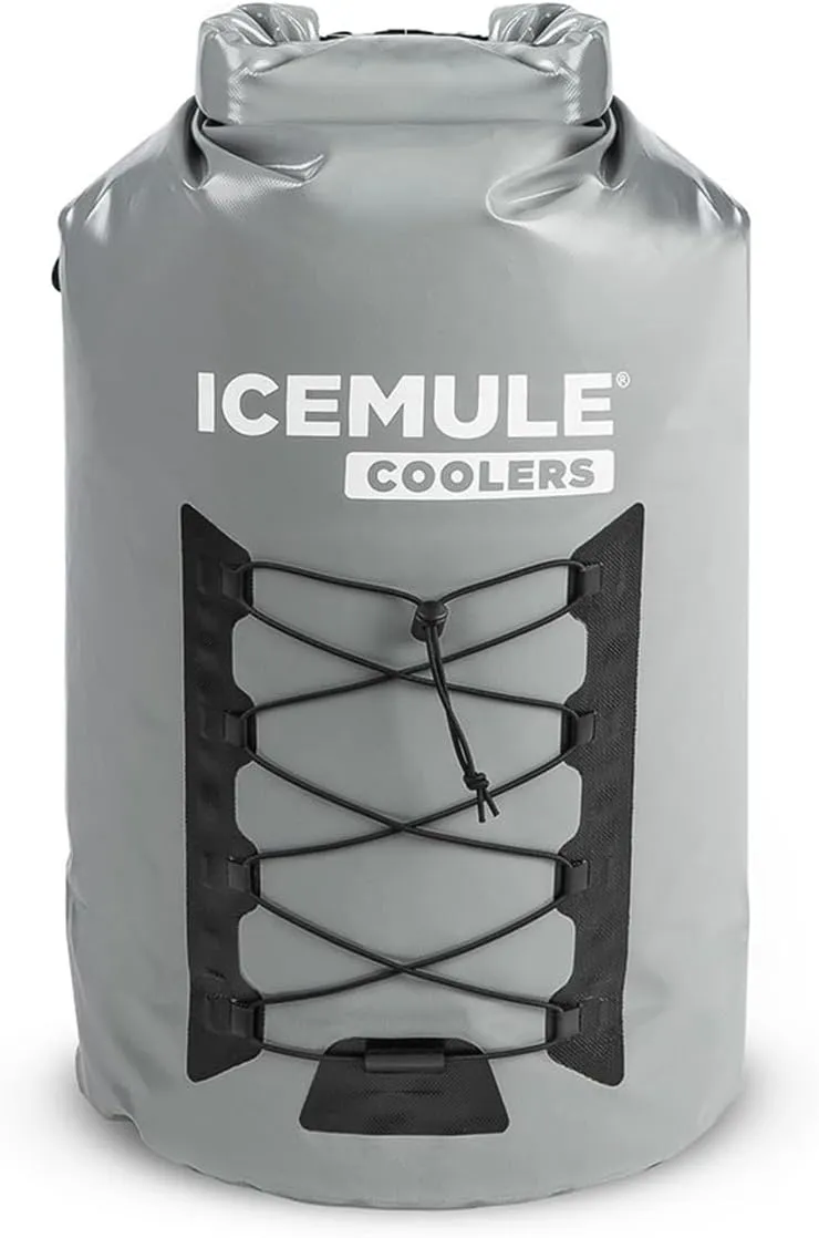 ICEMULE Pro Collapsible Backpack Cooler – Hands Free, 100% Waterproof, 24  Hours Cooling, Soft Sided Cooler
