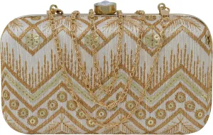 IGH Chic Handcrafted Printed Clutches – Perfect for Indian Weddings, Parties, and Elegant Return Gifts (1 Pcs)