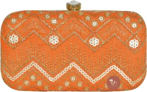 IGH Chic Handcrafted Printed Clutches – Perfect for Indian Weddings, Parties, and Elegant Return Gifts (1 Pcs)