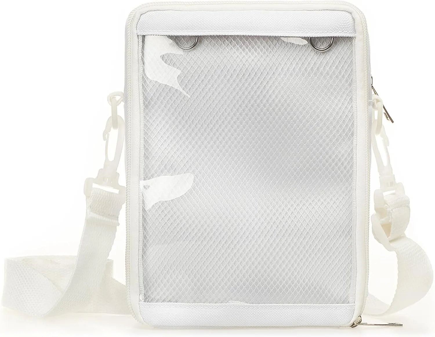 Ita Bag Small Clear Crossbody Bag Mini DIY Transparent Shoulder Messenger Bag