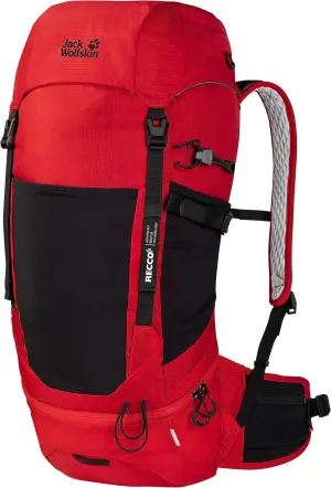 Jack Wolfskin WOLFTRAIL 28 RECCO, Adrenaline red, ONE Size