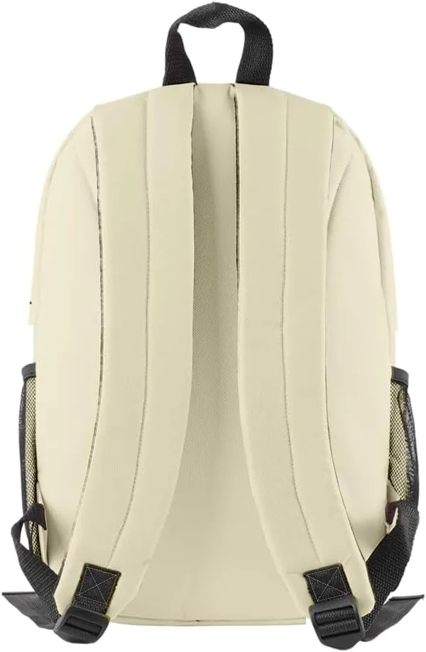 Jey Uso Eat Sleep Yeet Repeat Backpack Women Men Rucksack Unisex Travel Bag Packsack Casual Daypack (Beige,One Size)
