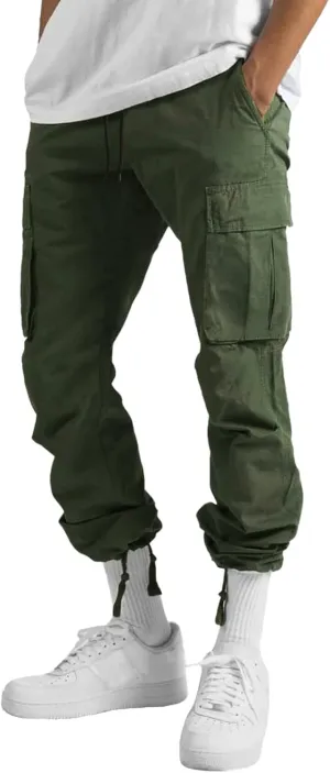 Joggers for Men Overalls Casual Pocket Sport Work Casual Trouser Pants Trousers Mens Joggers Lounge Pants Men Black