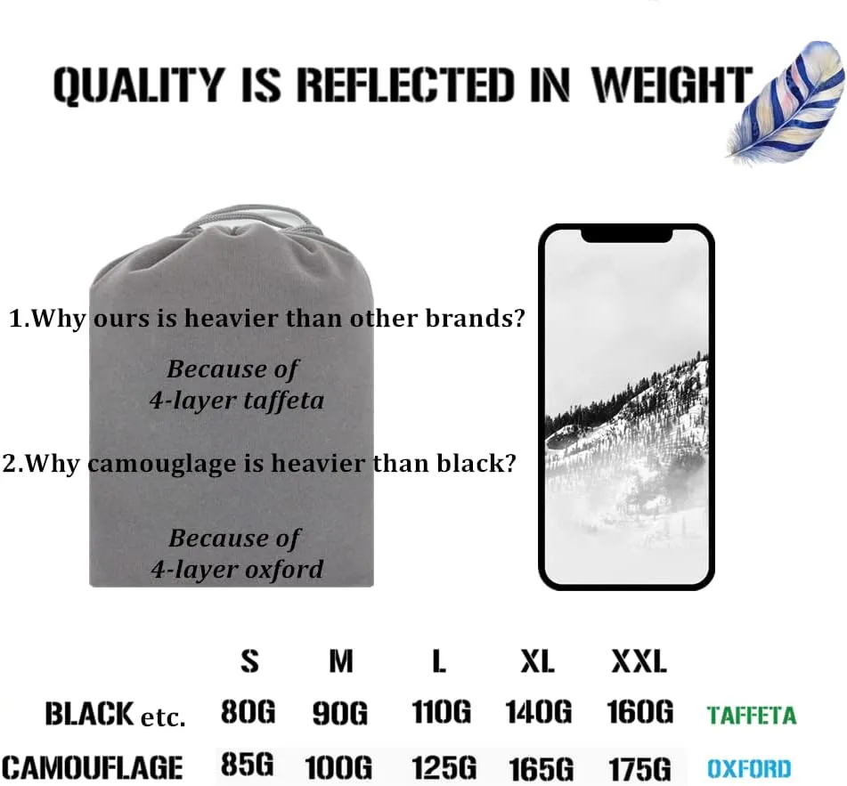 Joy Walker Waterproof Backpack Rain Cover, 10000mm Waterproof Level, Upgraded Anti-Slip Cross Buckle Straps, Four Strengthened Layers for Hiking Camping Traveling