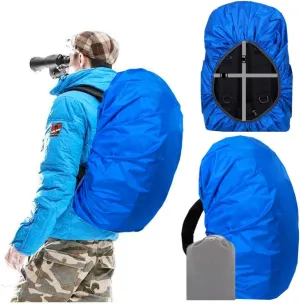 Joy Walker Waterproof Backpack Rain Cover, 10000mm Waterproof Level, Upgraded Anti-Slip Cross Buckle Straps, Four Strengthened Layers for Hiking Camping Traveling
