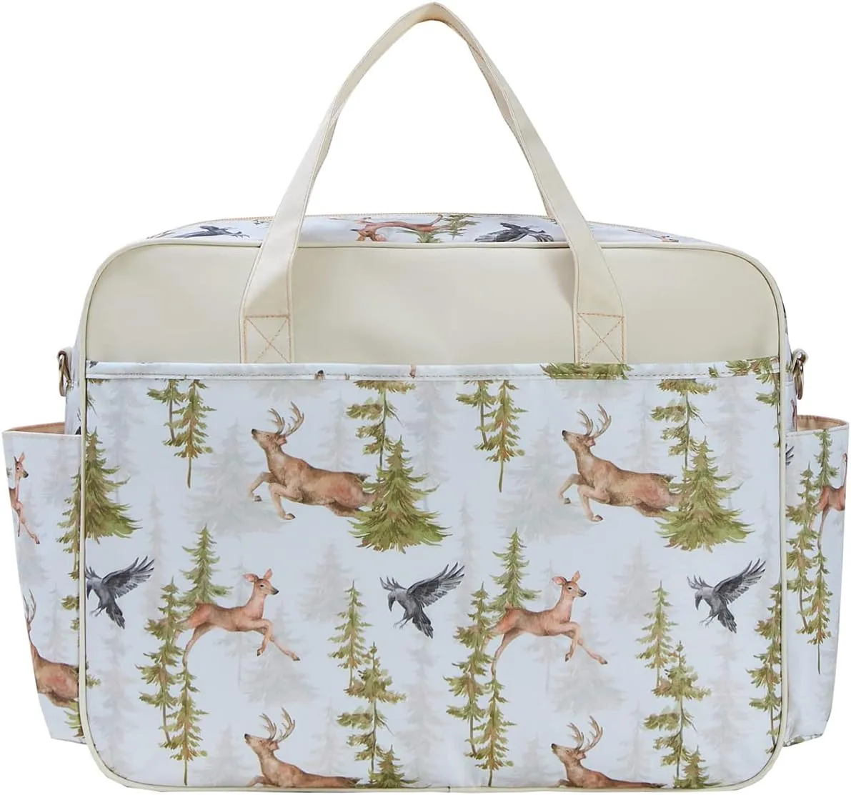 Kamay's Mummy Shoulder Bag Diaper Bag Chic Nappy Changing Bag Tote/Messenger Style Large with Changing Mat, Adjustable Straps