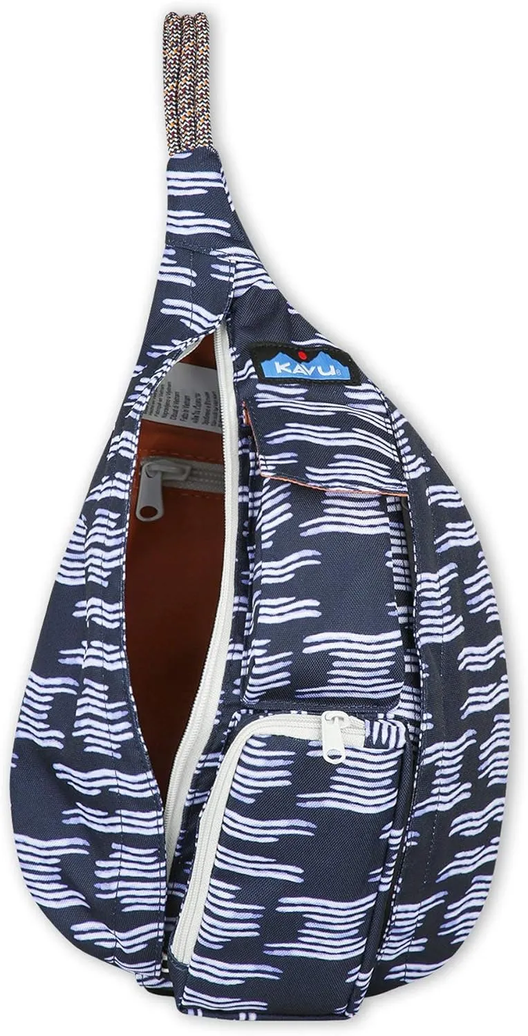 KAVU Mini Rope Sling Pack with Adjustable Rope Shoulder Strap