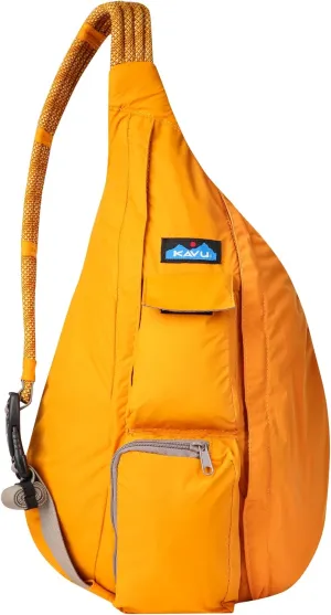 KAVU Original Rope Sack Sling Crossbody Backpack - Amber