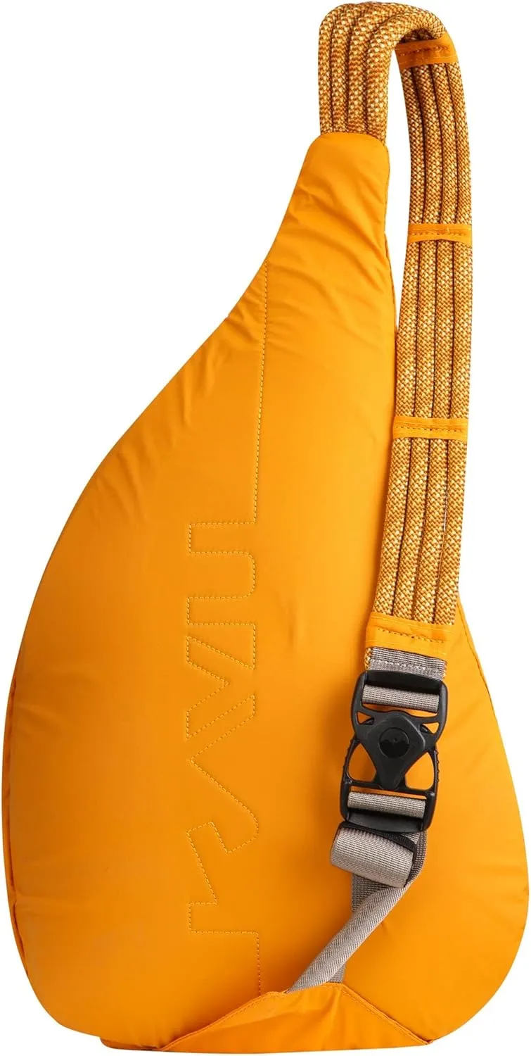 KAVU Original Rope Sack Sling Crossbody Backpack - Amber