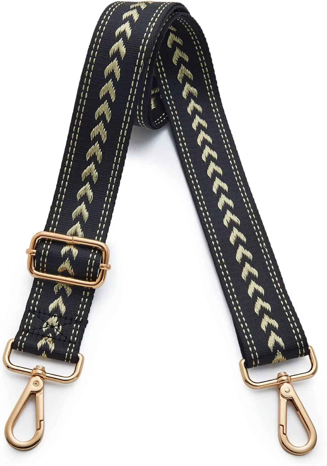 Kolti Purse Strap Replacement Crossbody Handbag Stripe Wide Adjustable