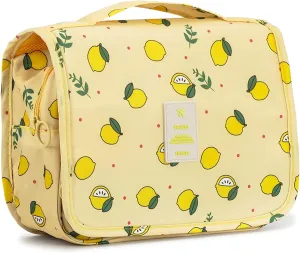 L&FY Hanging Travel Toiletry Bag Women's Cosmetic Organizer Makeup Pouch Men's Dopp Kits With Handle
