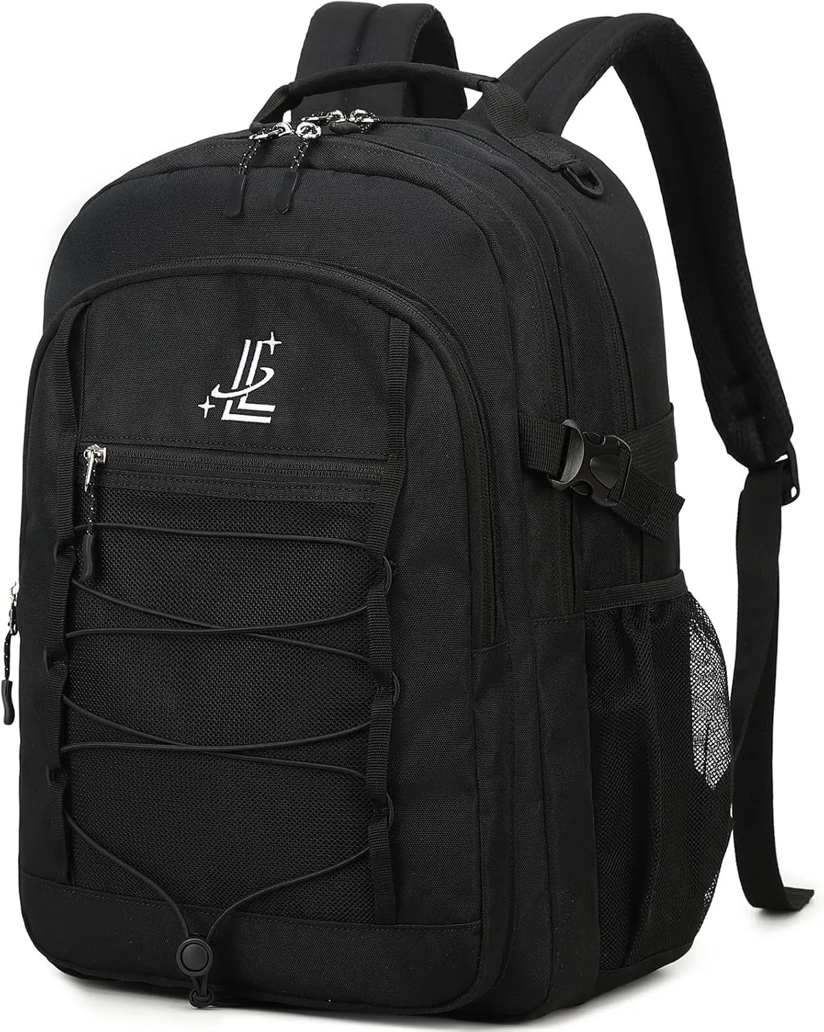 Lanola Man Women Children Casual Daypack Schoolbag Teenage Girls Bookbag Student College School Backpack - Black
