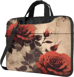 Laptop Bag Vintage Music Stave Sunflowers Laptop Tote Bag Women Men Laptop Sleeve Case Lightweight Computer Bag