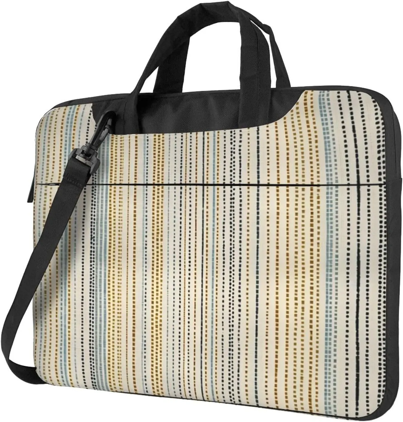 Laptop Bag Vintage Stripe Laptop Tote Bag Women Men Laptop Sleeve Case Lightweight Computer Bag