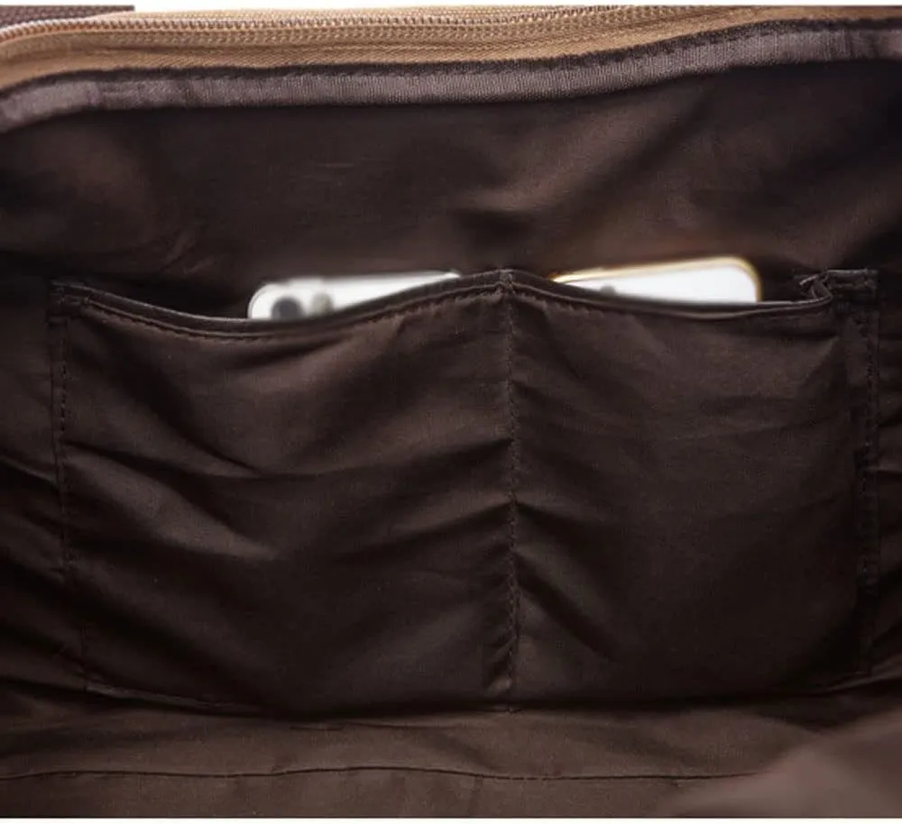 Large-capacity luggage bag fashion leisure travel bag trendy outdoor Messenger portable canvas travel bag(Black)