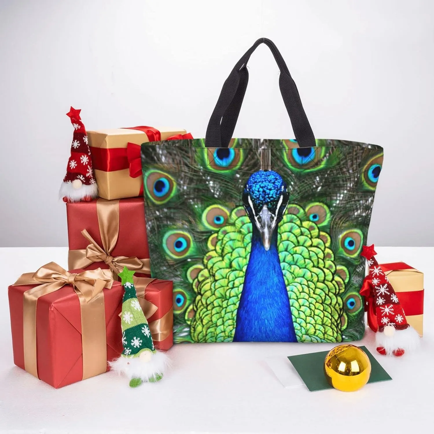Large Tote Bag for Women Men,Reusable Beach Shoulder Bag Casual Handbag for Travel Shopping Grocery Work