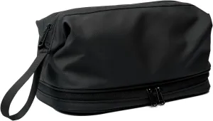 Large Travel Toiletry Bag for men women,Makeup Organizer Bag, Dopp Kit,Waterproof Hanging Cosmetic Bag for Toiletries Accessories(Black)