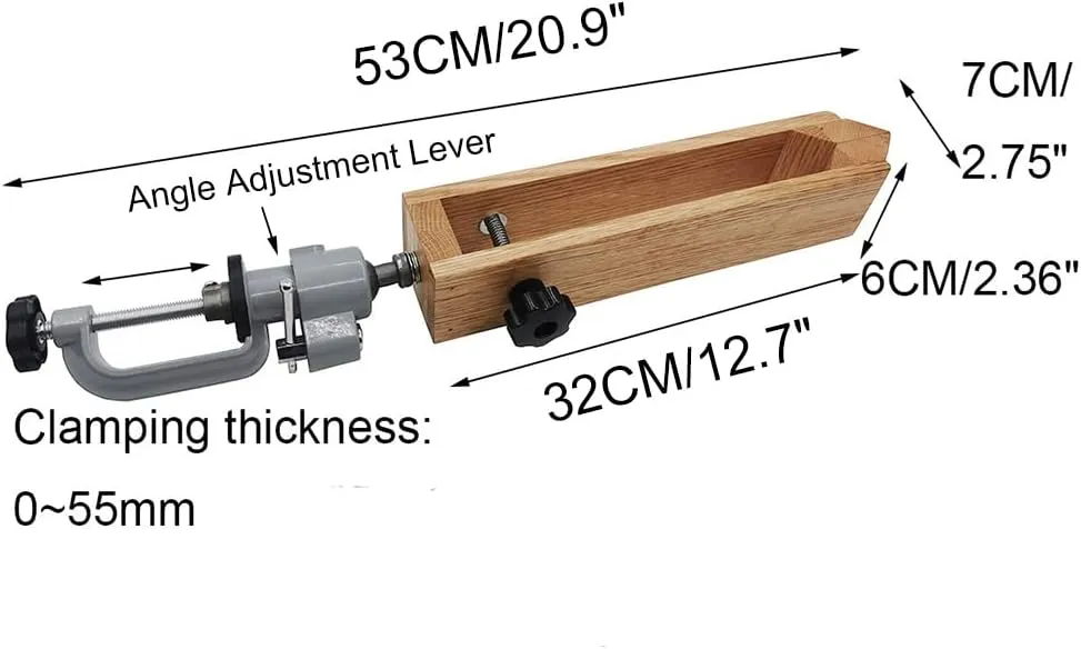 Leather Pony Clamp Leather Stitching Pony 360 Rotation Stitching Pony Lacing Pony Universal Leather Pony Clamp Tools Leather Sewing Wooden Leathercraft Speedy Stitcher Leather Stitching Kit Big Size