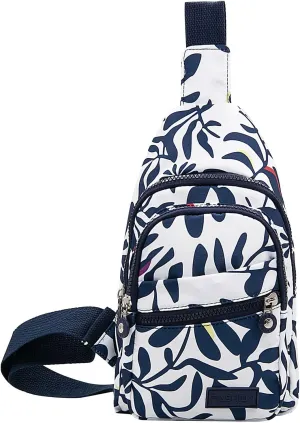 Long Keeper Sling Chest Bag - Women Men Waterproof Crossbody Backpack Traveling Running Hiking Shoulder Daypack Bag