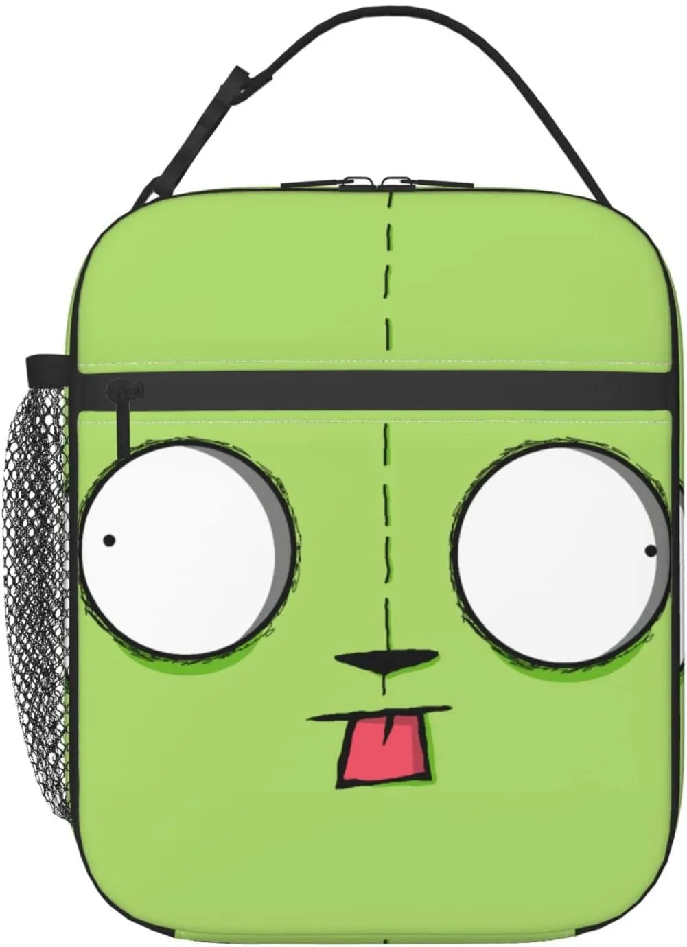 Lunch Bags Invader Anime Zim Insulated Lunch Tote Reusable Portable Lunch Box for Outdoor Office Picnic 10 X 4 X 8 in