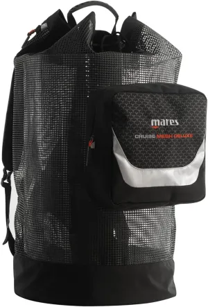 Mares Cruise Mesh Deluxe Backpack - Compact Lightweight Mesh Diving Gear Sports Bag w/Drainage Holes, 123.5 Liter Capacity