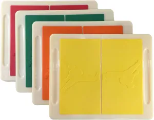 Martial Arts Deluxe Teenager Kids Breaking Rebreakable Boards - Sold as Singles (Red)
